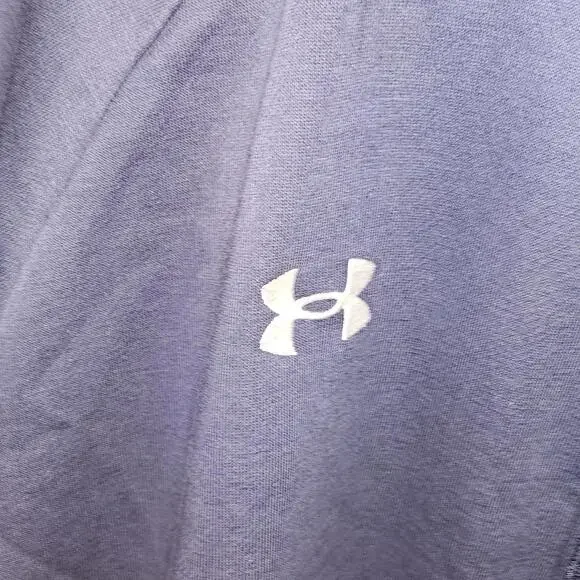 NWT Mens Under Armour Rival Fleece 1/4 Zip Pullover Front Pocket Sz 3XL NAVY - Picture 5 of 14